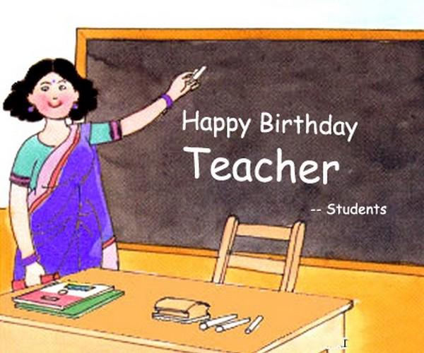 Top 105 Happy Birthday Wishes For Teacher - WishesGreeting