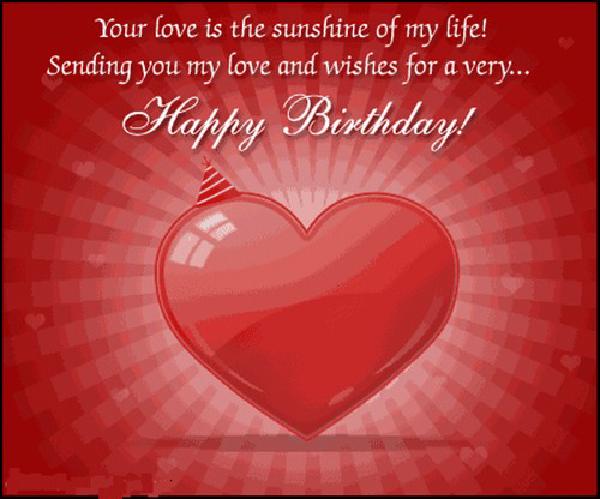 Birthday Wishes For Lover - WishesGreeting