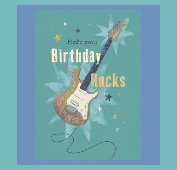 Birthday Wishes for a Rockstar - WishesGreeting